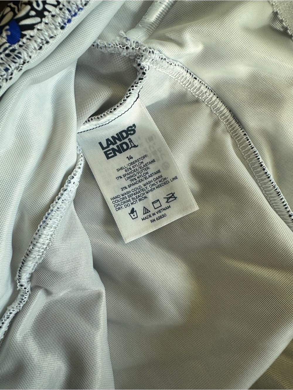 Land’s End Swim Dress Bathing Suit - Picture 5 of 6